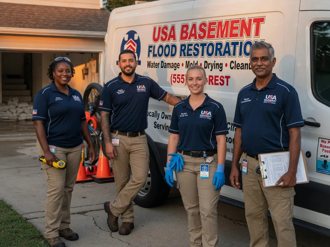 Basement Flood Cleanup company in Woodson, TX