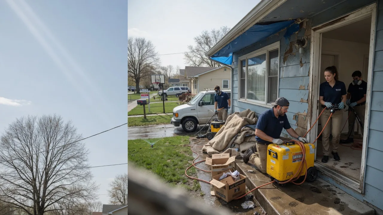 Basement Flood Cleanup in Woodson, TX near me